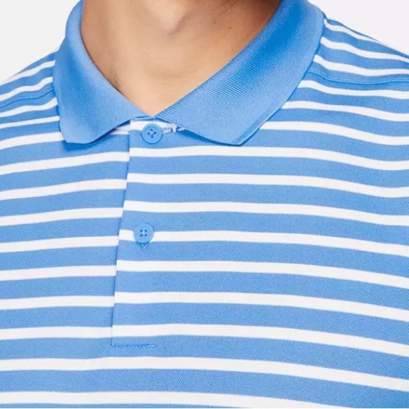 Men’s Nike Dri-Fit Victory Striped Golf Polo Medium NWT MSRP $60 - Picture 4 of 5